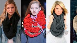 Модные мужские шарфы весна